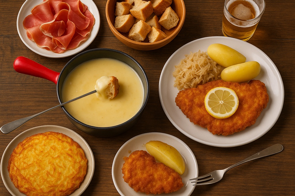 Swiss food options around ETH Zurich