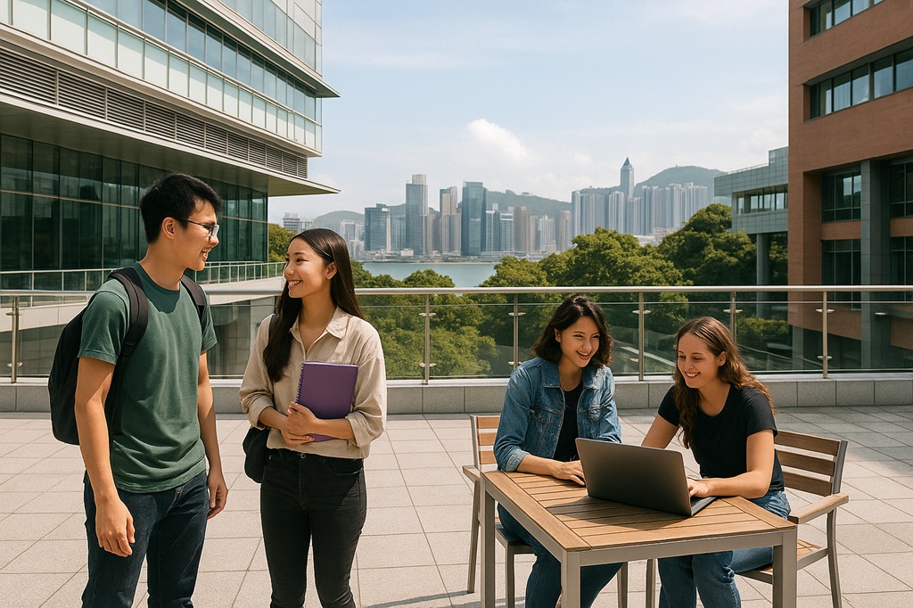 Students and city life around HKU
